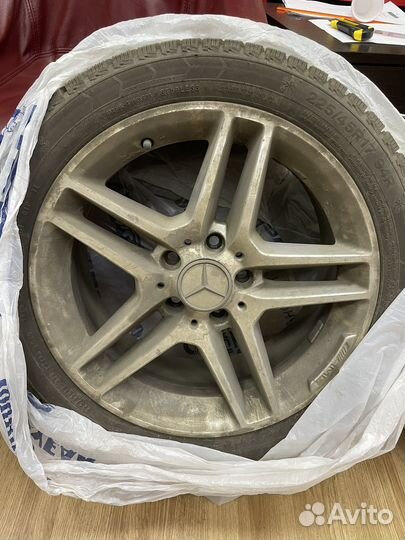 Колеса на mercedes r17 amg