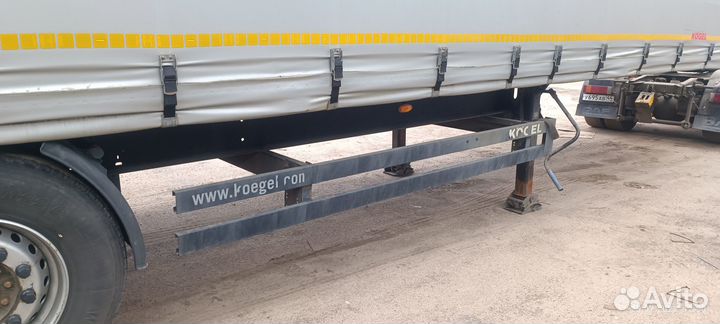 Kogel отбойник боковой в сборе на полуприцеп