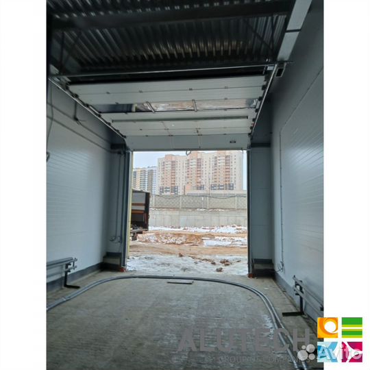 Гаражные ворота alutech