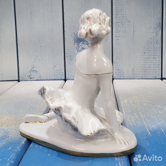 Статуэтка Юная балерина Машенька, лфз, 1950е гг