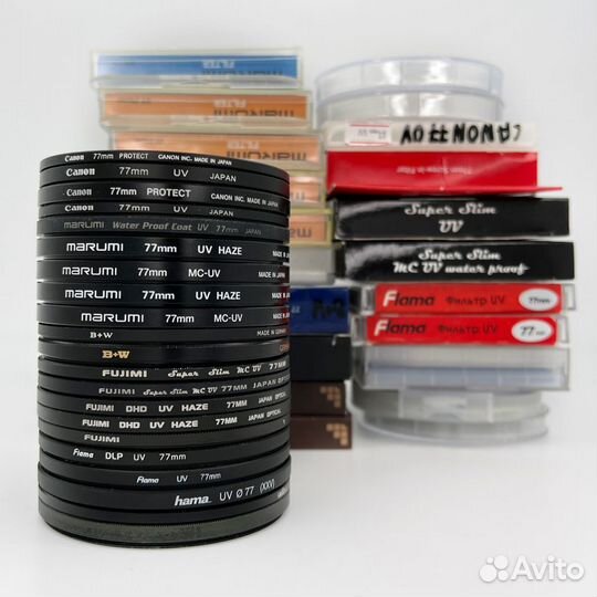 Светофильтры UV / CPL 77mm с коробкой
