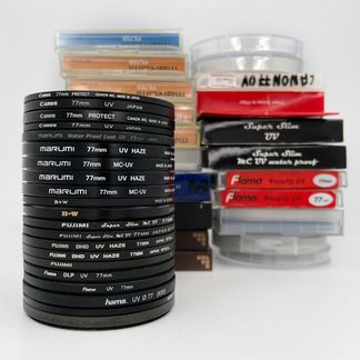 Светофильтры UV / CPL 77mm с коробкой