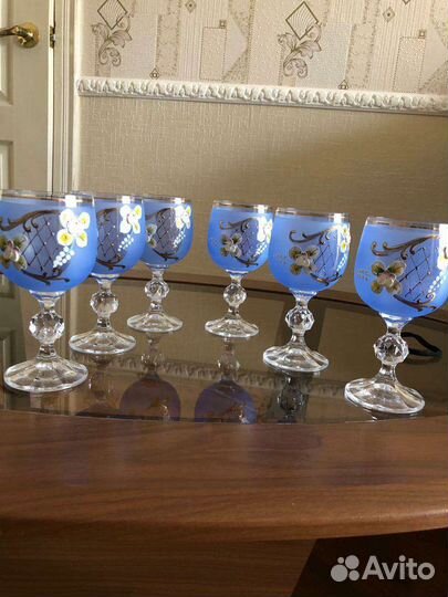 Бокалы для вина богемия