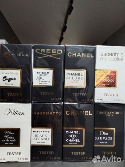 Тестеры, миниатюры 58мл