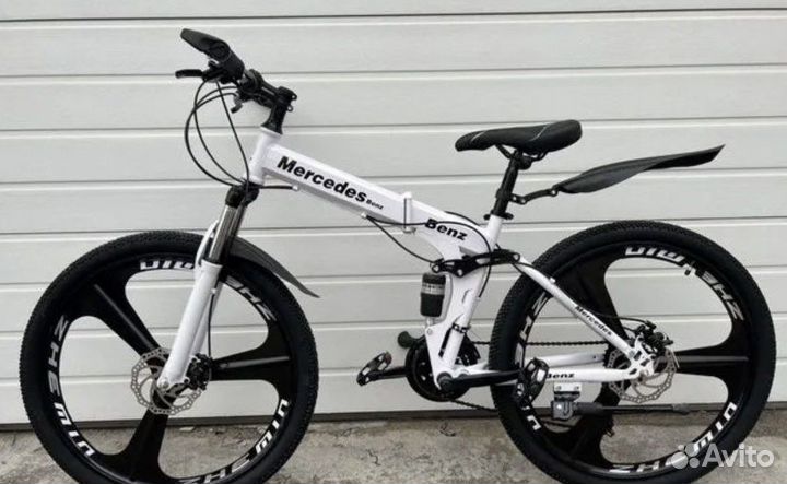 Велосипед на литых дисках