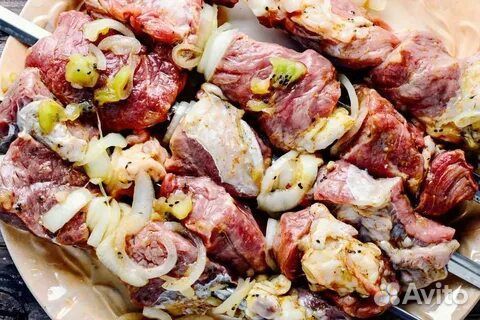 Шашлык маринованный