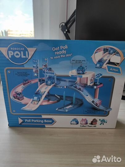 Робокар поли парковка