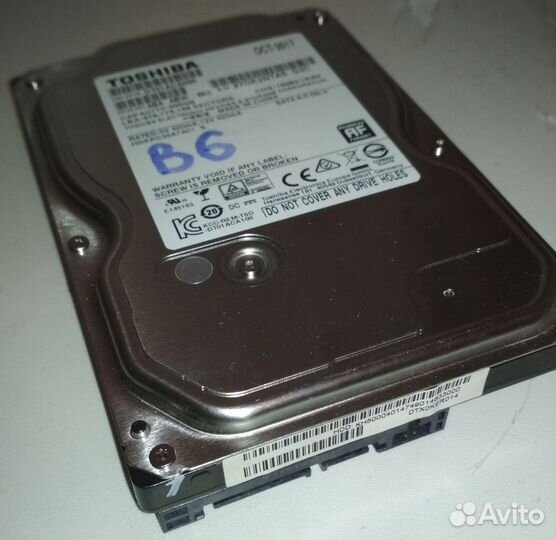 Жёсткий диск 3,5'' Toshiba 500GB 7200 об./мин