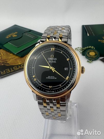 Часы мужские omega de ville combi