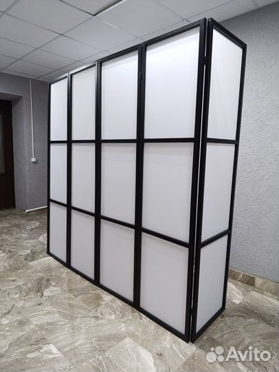 Ширма перегородка для салона красоты