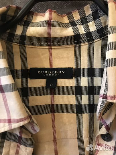 Burberry рубашка женская