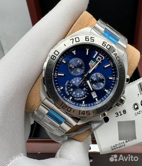 Часы мужские кварцевые синие формула 1