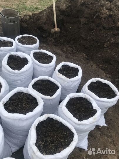 Перегной навоз в Мешках и Валом с Доставкой