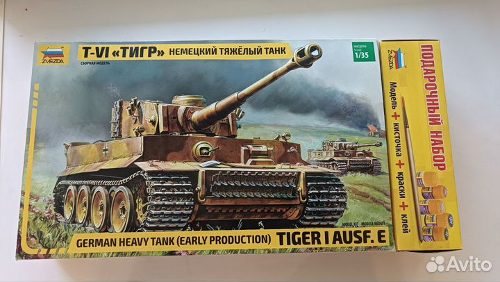 Модель танка 1 35 Т-VI тигр