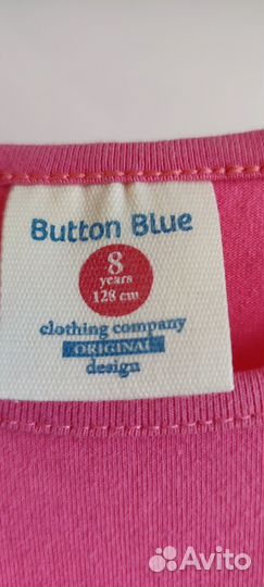 Платье для девочки Button blue р.128