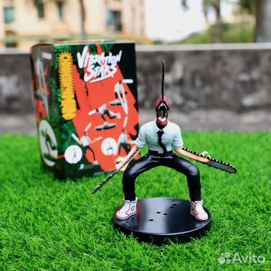 Фигурка аниме Человек-бензопила Дэнджи 17см