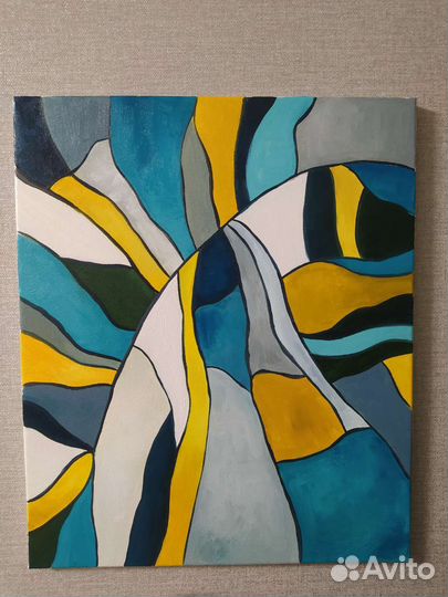 Интерьерная картина абстракция