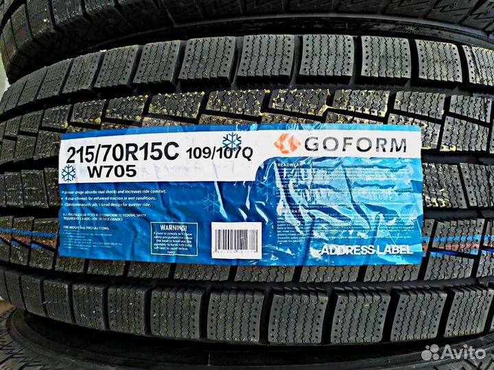 Грузовые, зимние 215/70 R15C Goform (Foman) W705