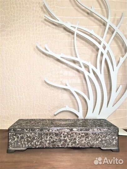 Шкатулка Серебрение Винтаж Флоренция Италия