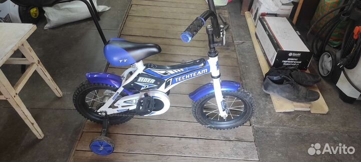 Детский велосипед Tech Team 12 дюймов