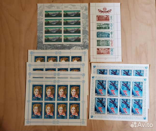 Марки СССР чистые