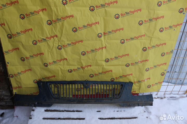 Облицовка радиатора фартук Газель