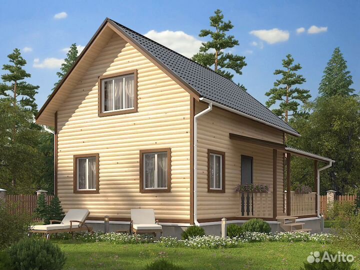 Жиздра. Строительство каркасных домов из бруса