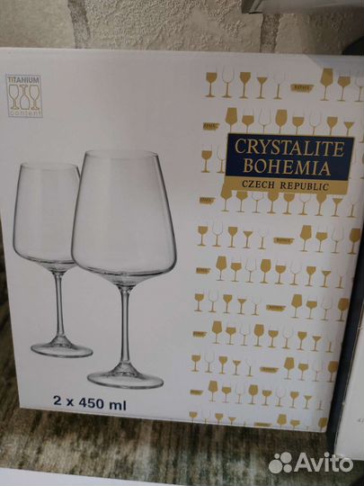 Бокалы Богемия Crystalite Bohemia