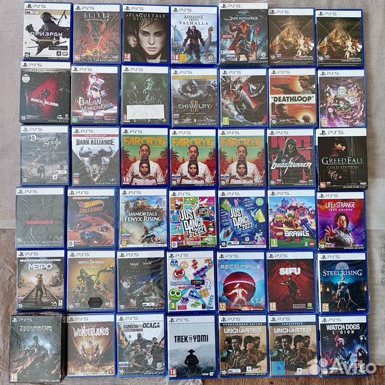 PlayStation 5 Диски С Играми