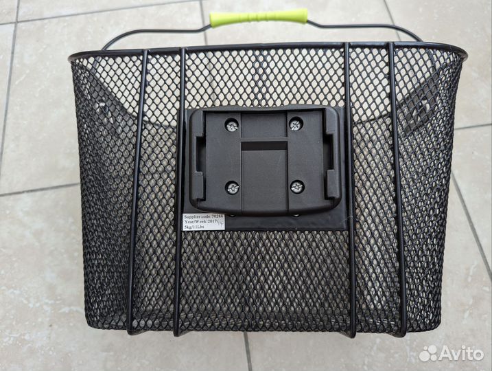 Корзина на велосипед btwin