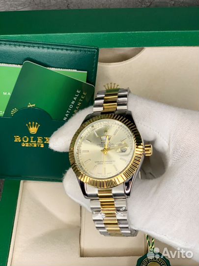 Мужские часы Rolex Day-Date 44mm White-Gold