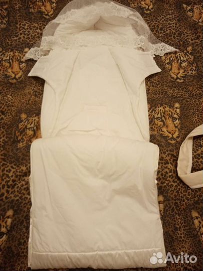 Тёплый конверт на выписку