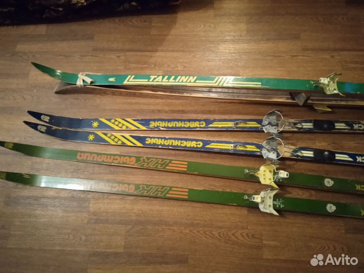 Лыжи и лыжные палки