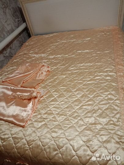 Комплект шторы и покрывало