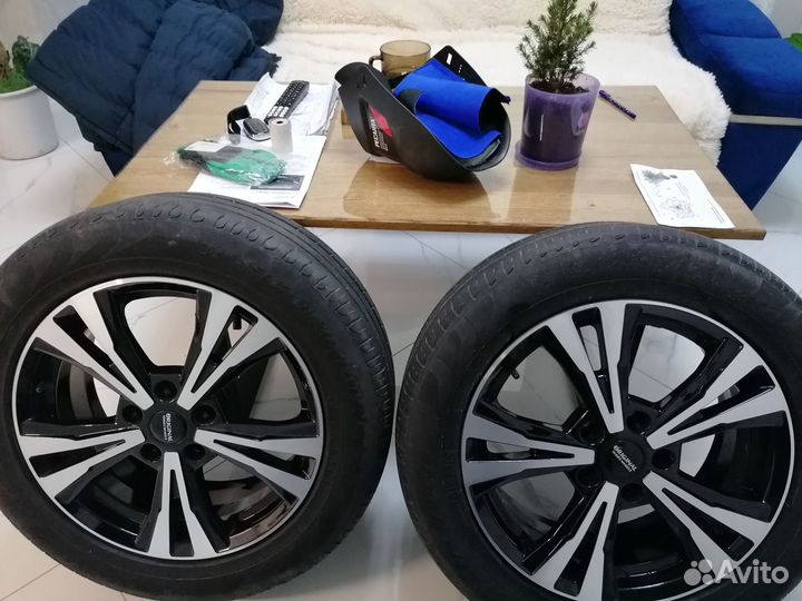 Колеса в сборе r17 5 114.3 летние на qashqai