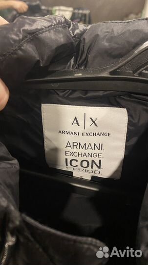 Пуховик Armani exchange Оригинал из Италии