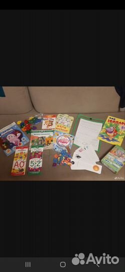 Развивающие журналы, книги, раскраска для детей