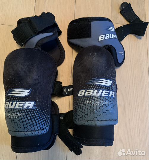Налокотники хоккейные bauer supreme 1000 jr