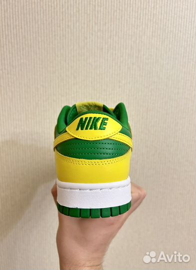 Кроссовки Nike Dunk Low Retro “Reverse Brazil”