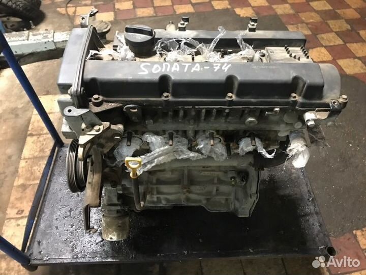 Двигатель Hyundai Sonata EF тагаз G4GC 2006