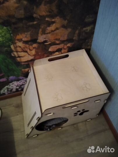 Домик деревянный для кошки/собаки