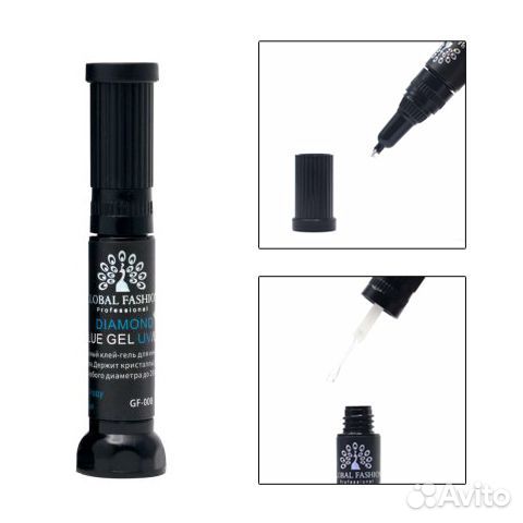 Global Fashion, уф Клей-гель для крепления страз