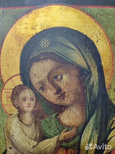 Старинная икона Взыскание Погибших 19 век