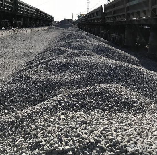 Песок, щебень от карьера