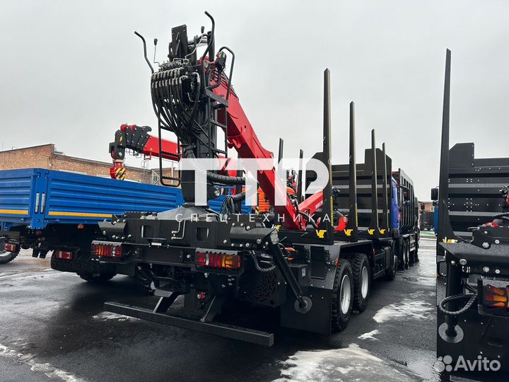 Лесовоз (сортиментовоз) МАЗ 631228-8575-012 с КМУ Велмаш-С, 2024