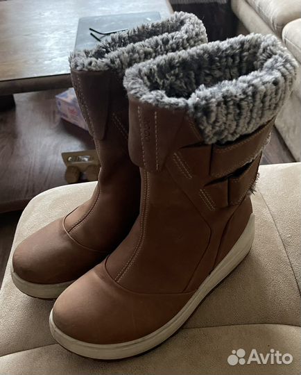 Зимние сапоги ecco