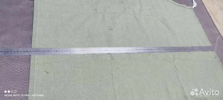 Фартук брезентовый