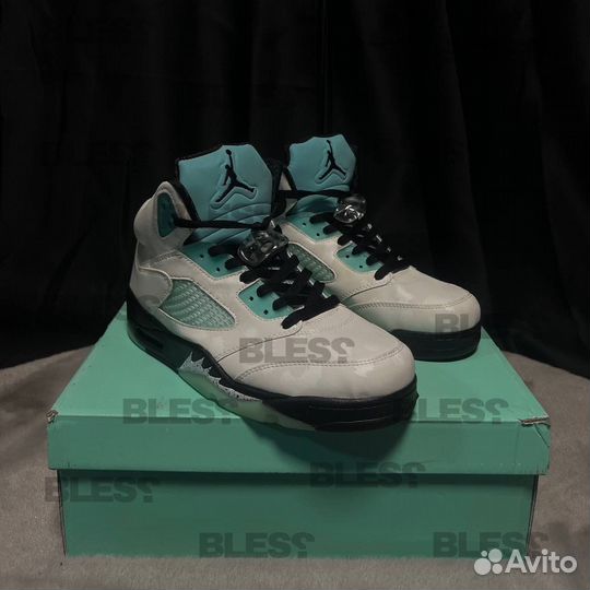 Nike Air Jordan 5 Green Island