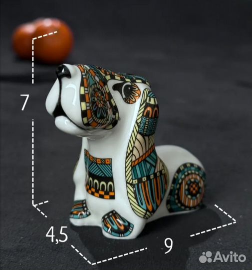 Бассет хаунд фигурка