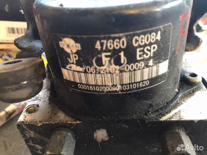 Блок абс infiniti fx 35